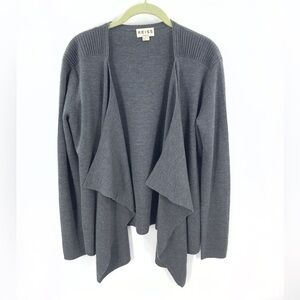 Reiss Emily Cardigan Sweater Womens Medium Merino Wool Blend Soft Luxury Capsule